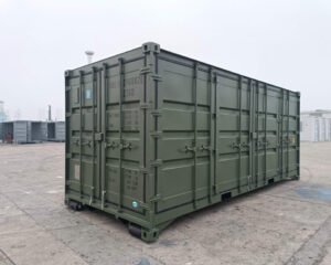 Contenedor de 20 pies con acceso lateral completo stanag